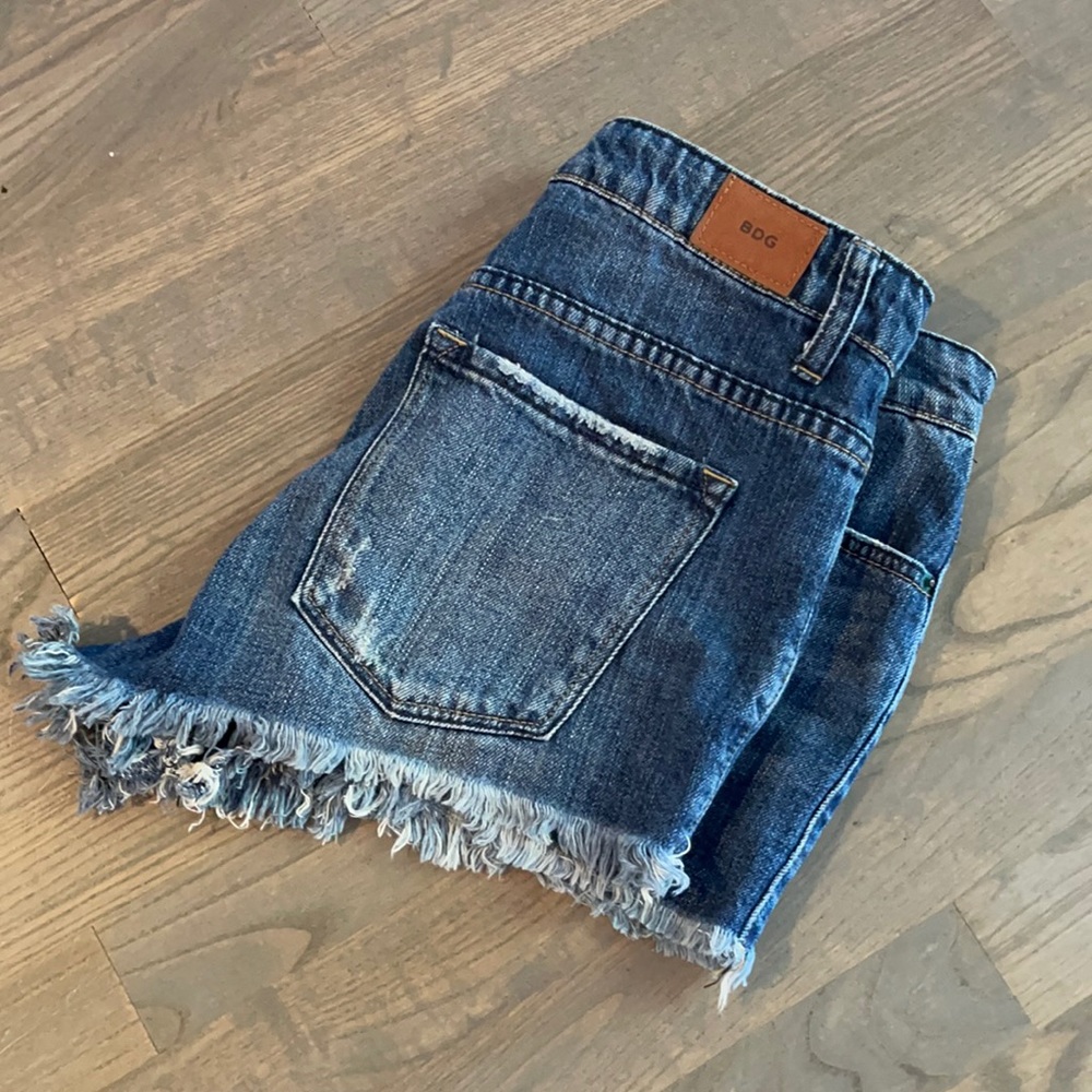 BDG Super High Rise Cheeky Jean Shorts